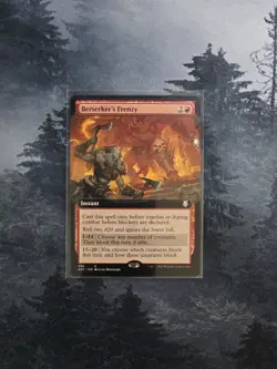 Berserker's Frenzy (Extended Art) Commander: Adventures in the Forgotten Realms - Image 1