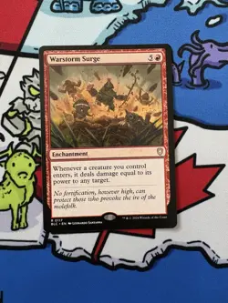 Warstorm Surge x1 Mtg Bloomburrow Commander - Image 1