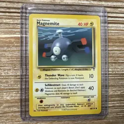 Magnemite 80/110 Legendary Collection Pokemon Card Common Near Mint - Image 1