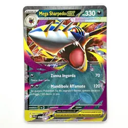 Pokemon Card Mega Sharpedo EX 061/094 - Mega Evoluzioni NM ITA - Image 1