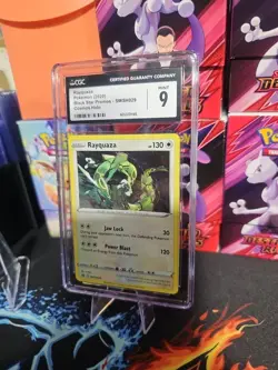 Rayquaza SWSH029 Cosmos Holo Black Star Promo Pokemon TCG CGC Mint 9 - Image 2