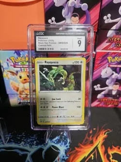 Rayquaza SWSH029 Cosmos Holo Black Star Promo Pokemon TCG CGC Mint 9 - Image 3