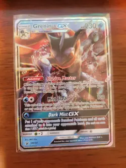 Pokemon TCG Greninja GX Detective Pikachu SM197 Promo Card - Image 1