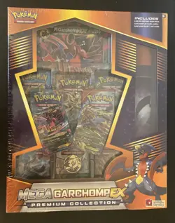 Pokemon TCG Mega Garchomp EX Premium Collection - FACTORY SEALED - Image 1