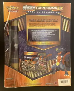 Pokemon TCG Mega Garchomp EX Premium Collection - FACTORY SEALED - Image 2