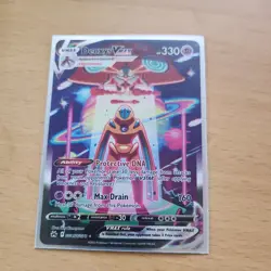 Pokemon Crown Zenith: Galarian Gallery Deoxys VMAX GG45/GG70 Clean Copy - Image 1
