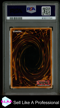 DARK MAGICIAN OF CHAOS YUGIOH EN065 2023 INVASION/CHAOS IOC 25TH ANN. ENG PSA 9 - Image 2