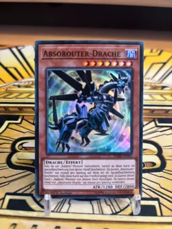 Yugioh Absorouter Dragon SDRR-EN005 Super Rare - Image 1