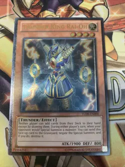Thunder King Rai-Oh TU08-EN000 (V3) Ultimate Rate VLP Yugioh - Image 1