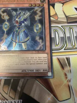 Thunder King Rai-Oh TU08-EN000 (V3) Ultimate Rate VLP Yugioh - Image 4
