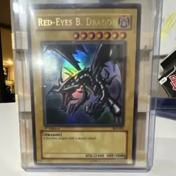 Konami Yu-Gi-Oh! Red-Eyes B. Dragon SD1 1st Edition Holo Lot of 2 Cards - Image 5