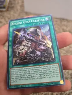 Ancient Gear Catapult - SR03-EN021 1st Edition Super Rare - YuGiOh-LP - Image 2