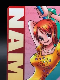 Nami Strawhats 01-07 Glossy One Piece AR Carddass Bandai Tcg Ccg Anime Waifu - Image 2