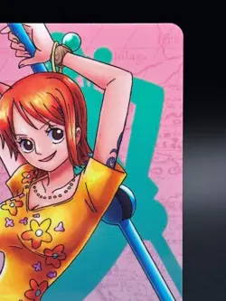 Nami Strawhats 01-07 Glossy One Piece AR Carddass Bandai Tcg Ccg Anime Waifu - Image 3
