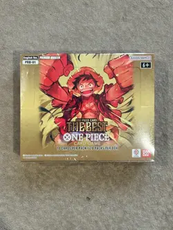 One Piece TCG - PRB-01 Premium Booster Box “The Best” - New & Sealed - English - Image 1
