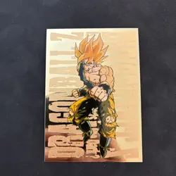 Dragon Ball Z Super Saiyan Goku G-4 Gold Foil 1999 Artbox JPP/AMADA DBZ Series 2 - Image 1