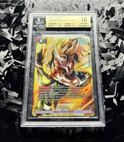 Gogeta FB06-097 Alternate Art Dragon Ball Card Rivals Clash BGS 10 - Image 1