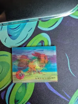 Pokemon Japanese Meiji Super Change Lenticular 3D Card #13 Eevee - Image 2