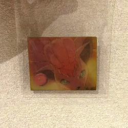 Pokemon card vintage Meiji Super Change Cards 1999 3D Lenticular Vulpix #40 - Image 1