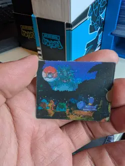 Rhydon #38 Japanese Meiji Super Change Card 3D Lenticular Pokemon - Image 1