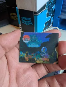 Rhydon #38 Japanese Meiji Super Change Card 3D Lenticular Pokemon - Image 2