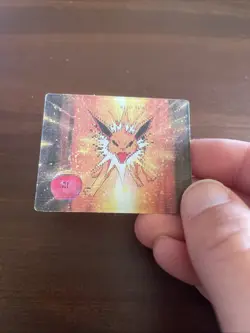 Pokemon Japanese Meiji Super Change Lenticular 3D Card #15 Jolteon - LP - Image 5