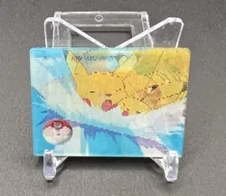 PIKACHU Japanese Meiji Super Change Lenticular 3D Card #2 NM Pokemon Vintage - Image 1
