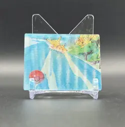PIKACHU Japanese Meiji Super Change Lenticular 3D Card #2 NM Pokemon Vintage - Image 3