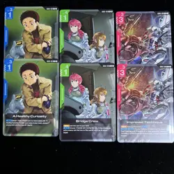 Gundam TCG GD03 Steel Requiem Rare Cards GD03-101, GD03-105, GD03-109 English - Image 1