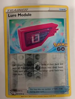 Lure Module - 067/078 - Pokemon GO Reverse Pokemon Holo Foil Nice! - Image 1