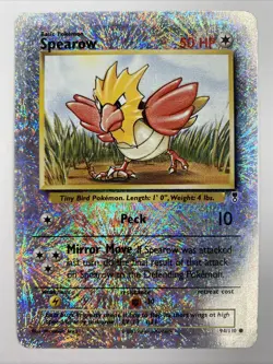 Pokemon TCG Spearow Legendary Collection Reverse Holo Card 94/110 MINT - Image 1