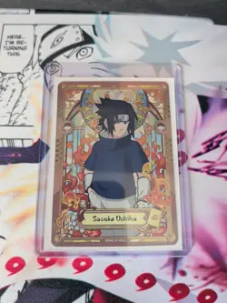 Sasuke Uchiha SPECIAL EDITION NRSA01-SP-002L5 Naruto Kayou Card (ENGLISH) - Image 1