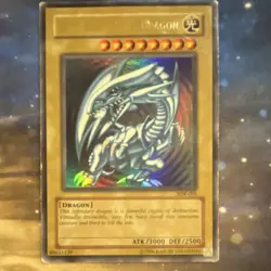 Konami Yu-Gi-Oh! Blue-Eyes White Dragon Holo Lot of 3 Cards - Image 3