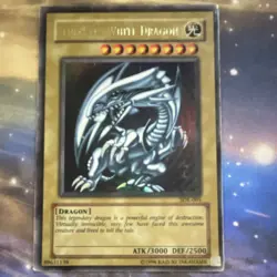 Konami Yu-Gi-Oh! Blue-Eyes White Dragon Holo Lot of 3 Cards - Image 5
