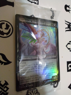 Sephiroth Fabled soldier SEALED Final Fantasy MTG Prerelease Foil Mythic Rare - Image 4