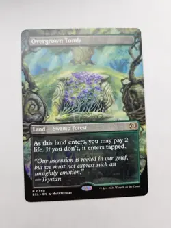 Overgrown Tomb (Borderless) Lorwyn Eclipsed Regular - Image 1