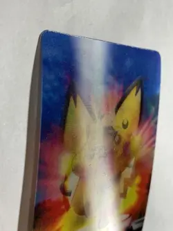 Pichu & Pikachu & Raichu Pokemon Card Pocket Monster 3D Nintendo lenticular F/S - Image 5