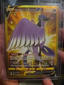 Pokemon TCG Galarian Articuno V Sword & Shield: Brilliant Stars 181/172 Holo... - Image 1