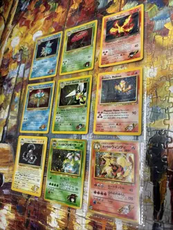 Vintage Pokemon Cards..Gym Hero Rare Holos Lot Of 9 - Image 1