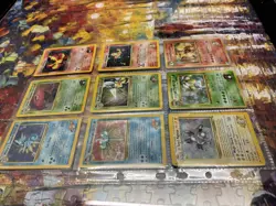 Vintage Pokemon Cards..Gym Hero Rare Holos Lot Of 9 - Image 2