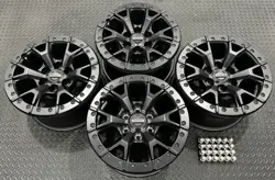 Raptor R 17" Ford F-150 Black Beadlock OEM 2023 Wheels Rims Lariat Tremor TPMS - Image 1