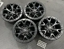 Raptor R 17" Ford F-150 Black Beadlock OEM 2023 Wheels Rims Lariat Tremor TPMS - Image 3