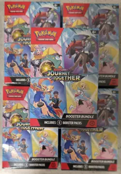 Pokemon TCG: Journey Together Booster Bundle x5 LOT Sealed NEW - Image 1