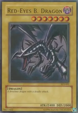 Red-Eyes B. Dragon - SDJ-001 - LP - Unlimited - Image 1