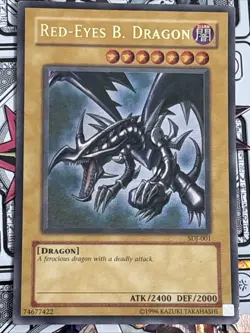 Red-Eyes B. Dragon SDJ-001 Starter Deck: Joey Unlimited Ultra Rare LP - Image 1