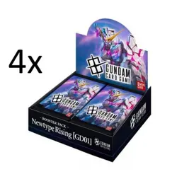 GUNDAM TCG 4x Booster Box Newtype Rising GD01 GD-01 - ENGLISH ENG - Image 1
