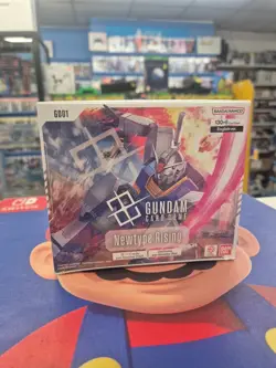 Gundam Card Game Booster Box x1 Newtype Rising GD01 24 Packs ENGLISH New Sealed - Image 1