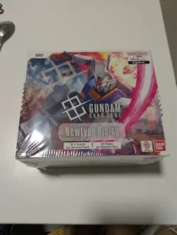 Gundam TCG GD01 Newtype Rising Sealed Booster Box (English) - Image 1
