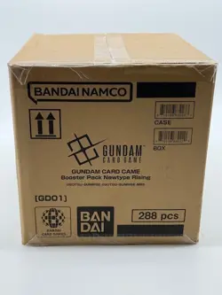 GUNDAM TCG Case 12x Booster Box Newtype Rising GD01 - ENGLISH Factory Sealed - Image 1