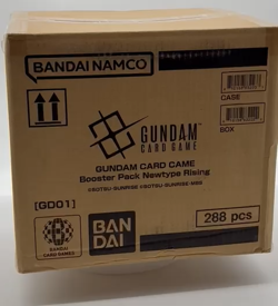 GUNDAM TCG Case 12x Booster Box Newtype Rising GD01 - ENGLISH Factory Sealed - Image 2
